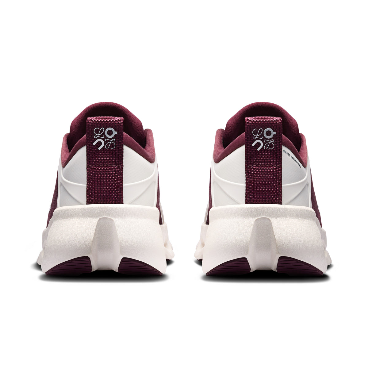 On Cloudsolo LOEWE - Women's in Burgundy / Eggshell - view 5