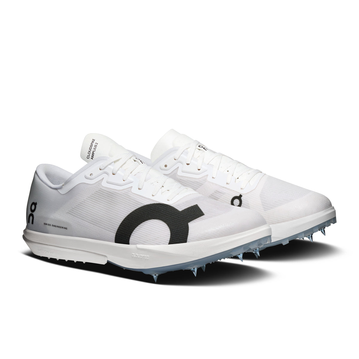 On Cloudspike Amplius 2 - Women's in White / Frost - view 6