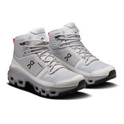 On Cloudrock Mid Waterproof - Women's in Glacier / Alloy - view 6