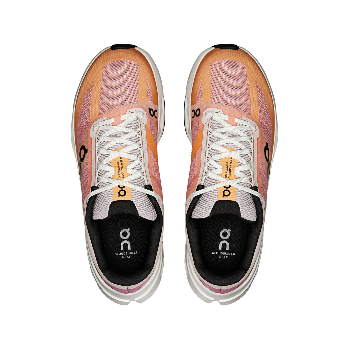 On Cloudsurfer Next - Women's in Tangerine / Ivory - view 2