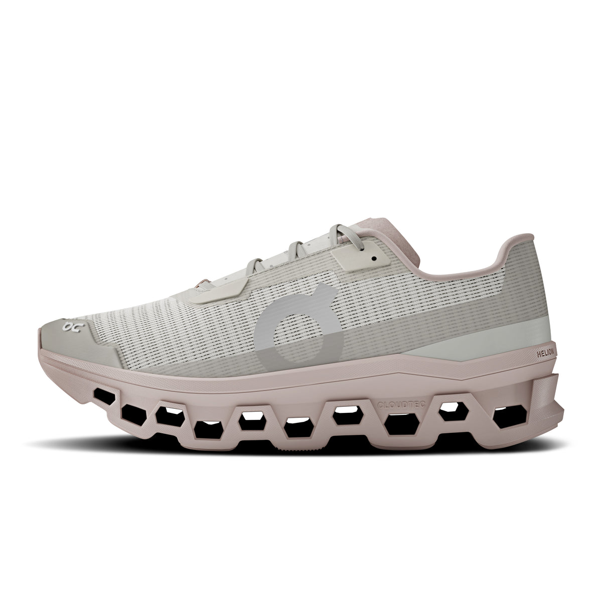 On Cloudmonster Void - Women's - Limited Edition Ivory / Doe in Ivory / Doe - view 4