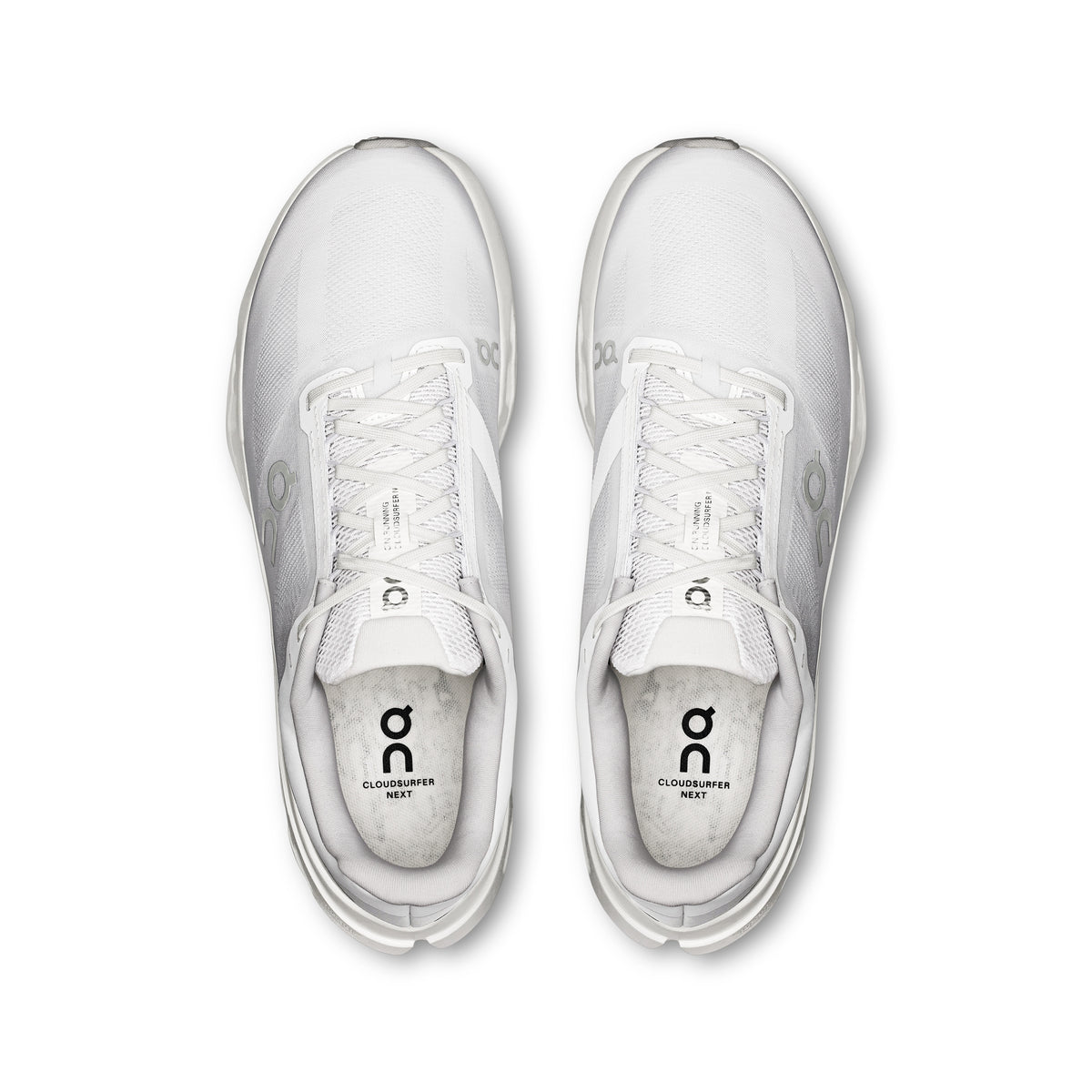 On Cloudsurfer Next - Men's in White / White - view 2