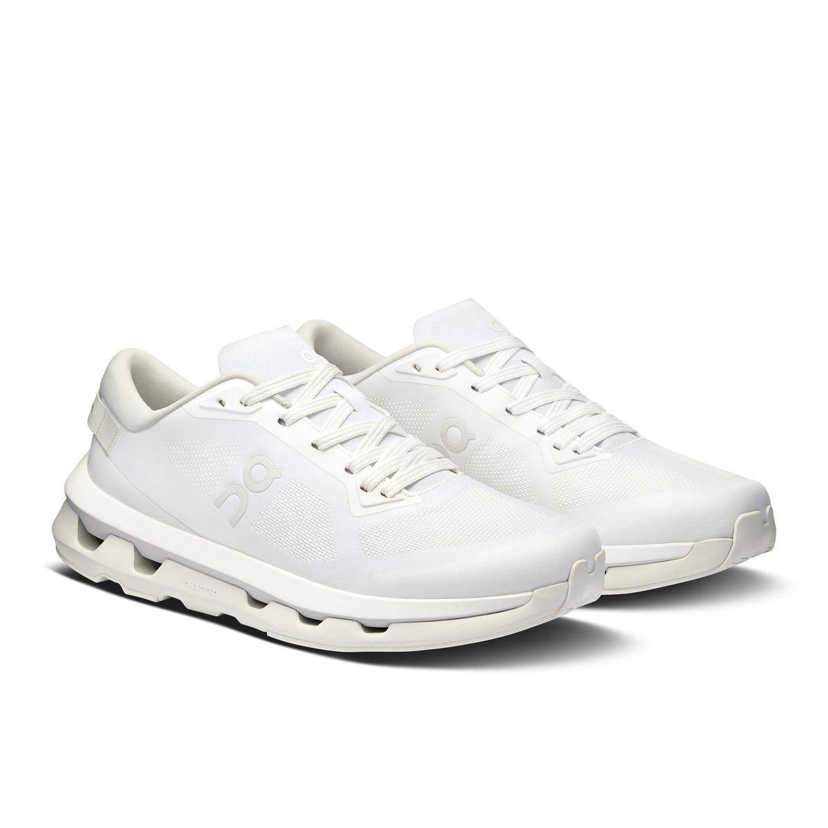 On Cloudzone - Women's in White / White - view 6
