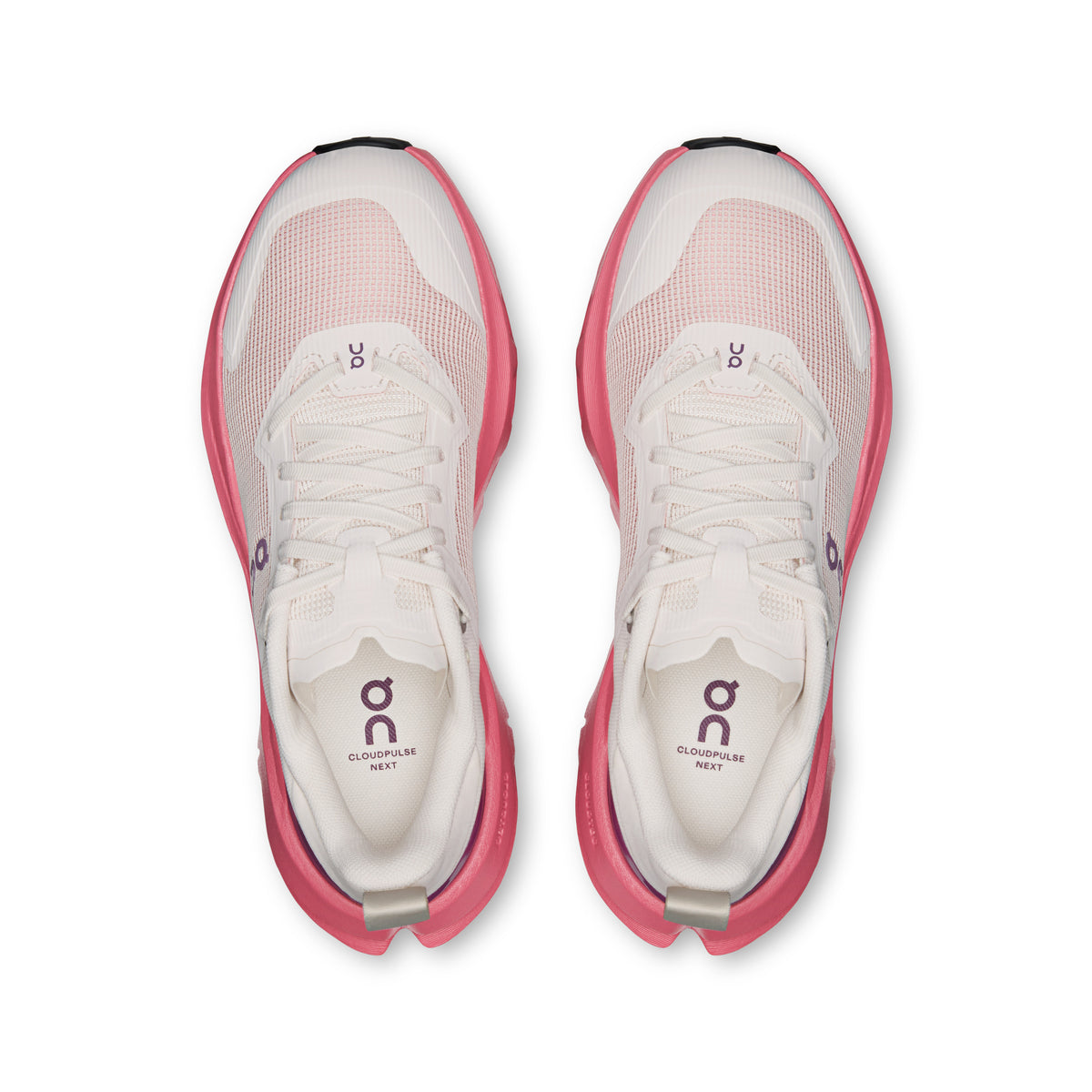 On Cloudpulse Next - Women's in Oyster / Camellia - view 2