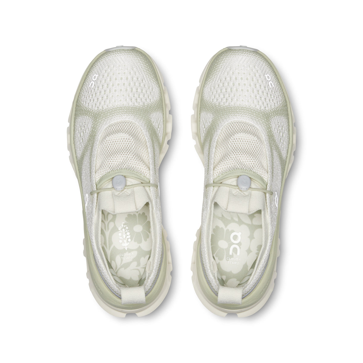 On Cloud X Tempo FP Movement - Women's in Ivory / Chalk - view 2