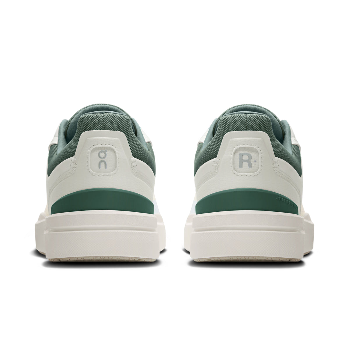 On THE ROGER Advantage - Men's in White / Olive - view 5