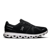 On Cloud 6 Wide - Men's in Black / White - primary view