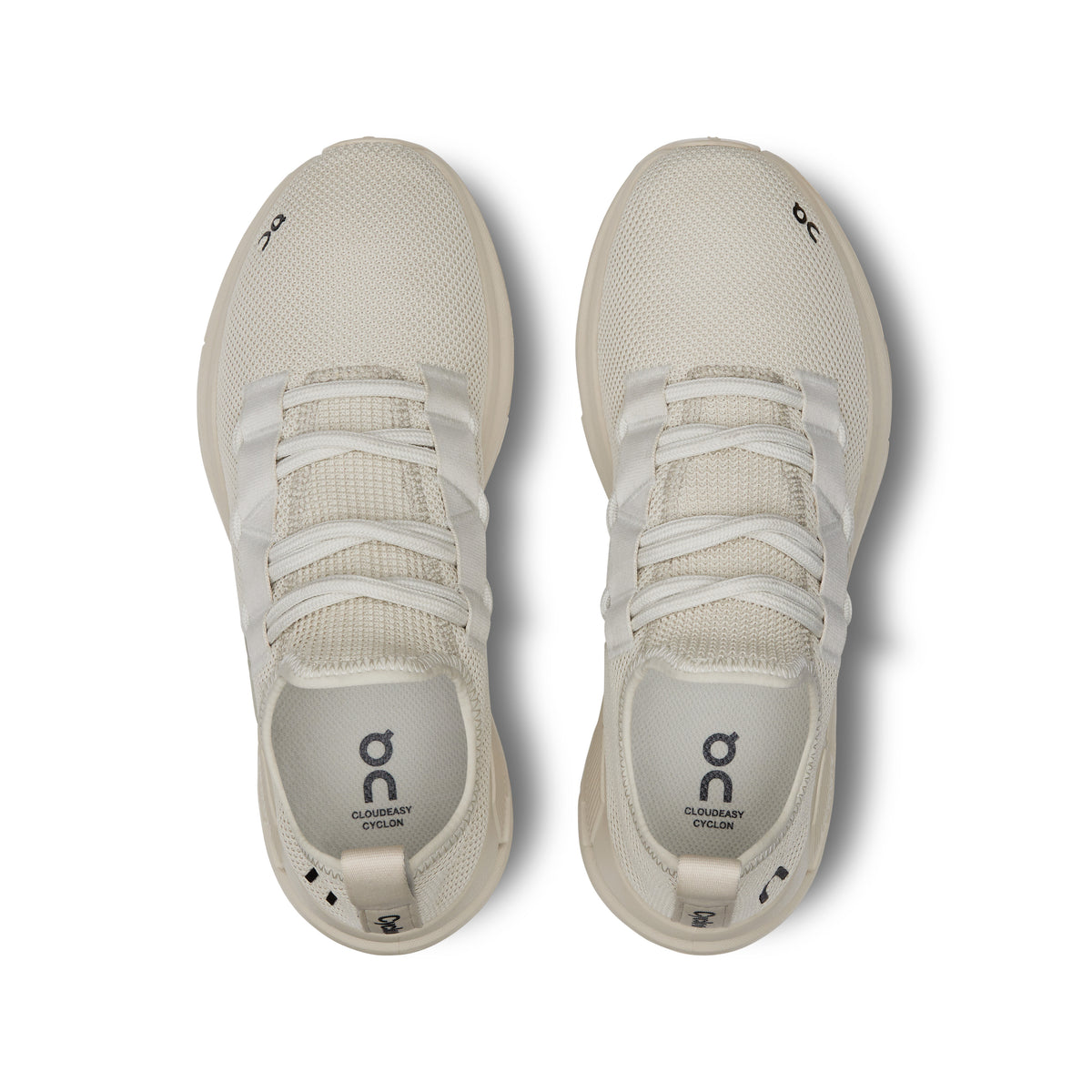 On Cloudeasy Cyclon - Women's in Ice / Sand - view 2
