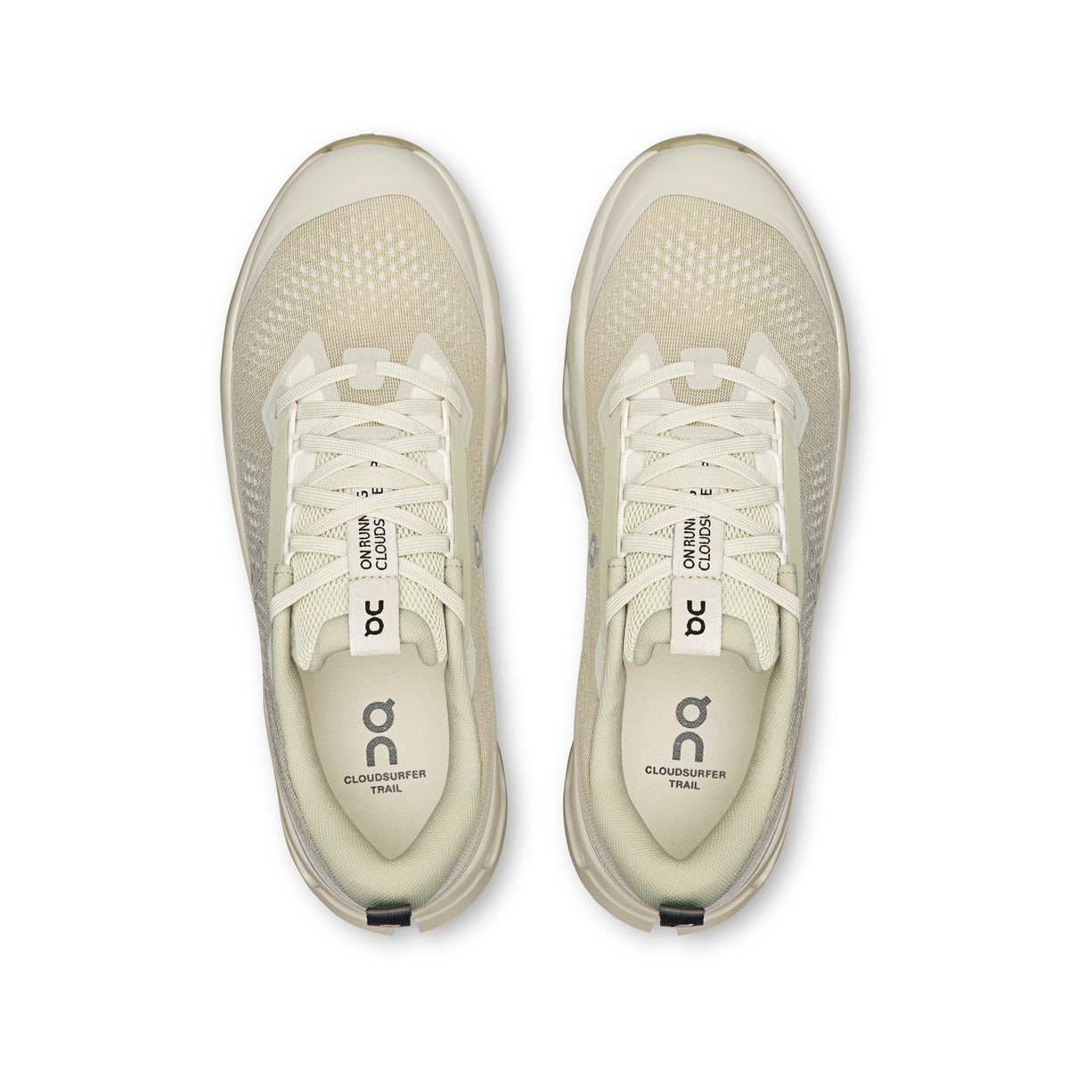 On Cloudsurfer Trail 2 - Men's in Chalk / Ghost - view 2