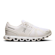 On Cloud 6 Wide - Women's in White / White - primary view