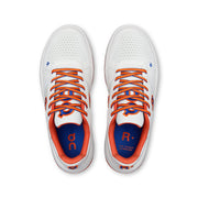 On THE ROGER Clubhouse Varsity - Women's in White / Flame - view 2