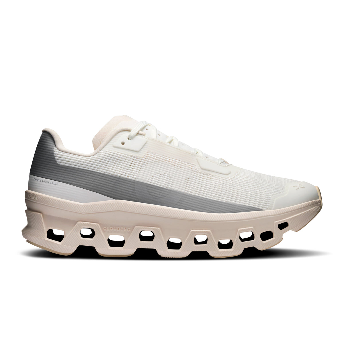 On Cloudmonster Void - Women's - Limited Edition Ivory / Doe in Ivory / Seashell - primary view