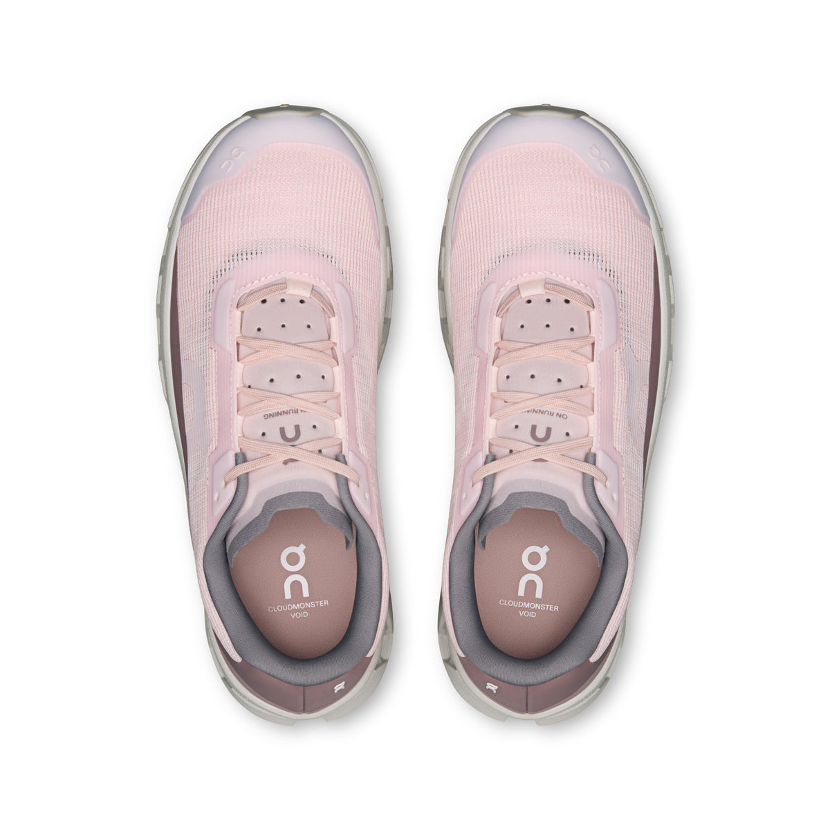 On Cloudmonster Void - Women's - Limited Edition Ivory / Doe in Salt / Biscuit - view 2