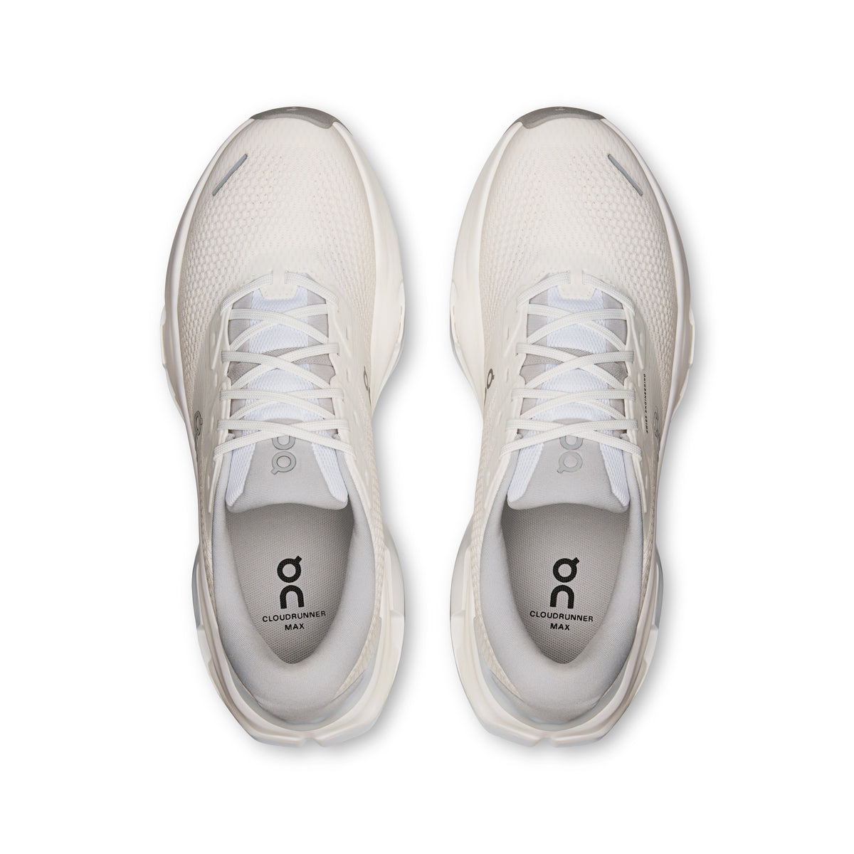 On Cloudrunner 3 Max - Men's in White / Glacier - view 2