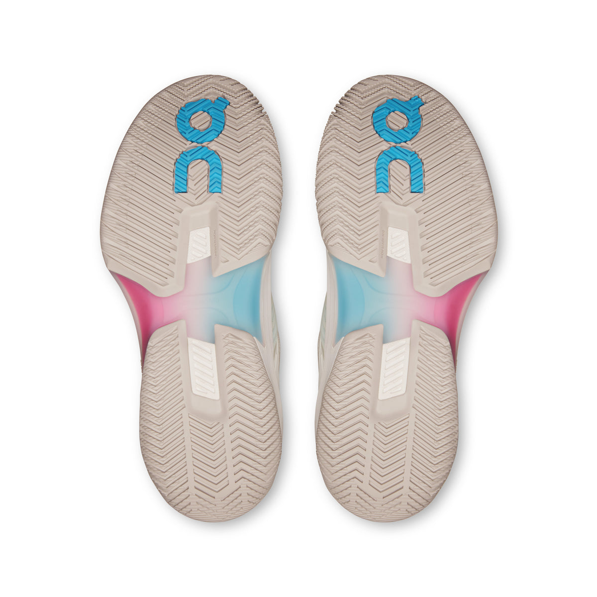 On THE ROGER Pro Fire - Women's in White / Pink - view 3