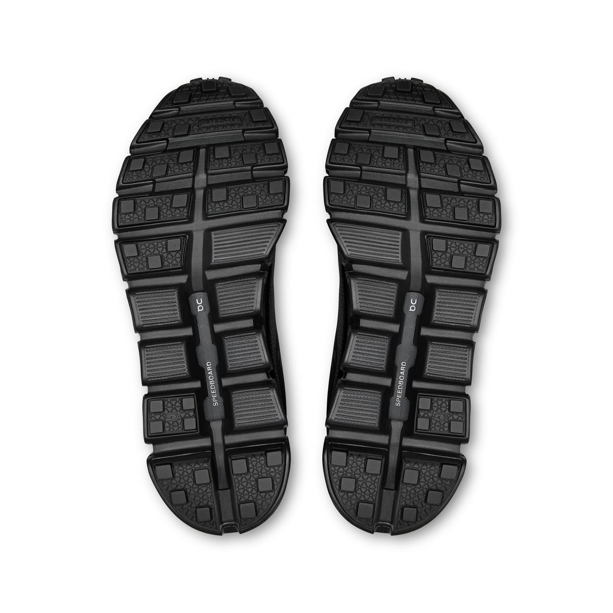 On Cloud 6 Geo Waterproof - Women's in Black / Black - view 3