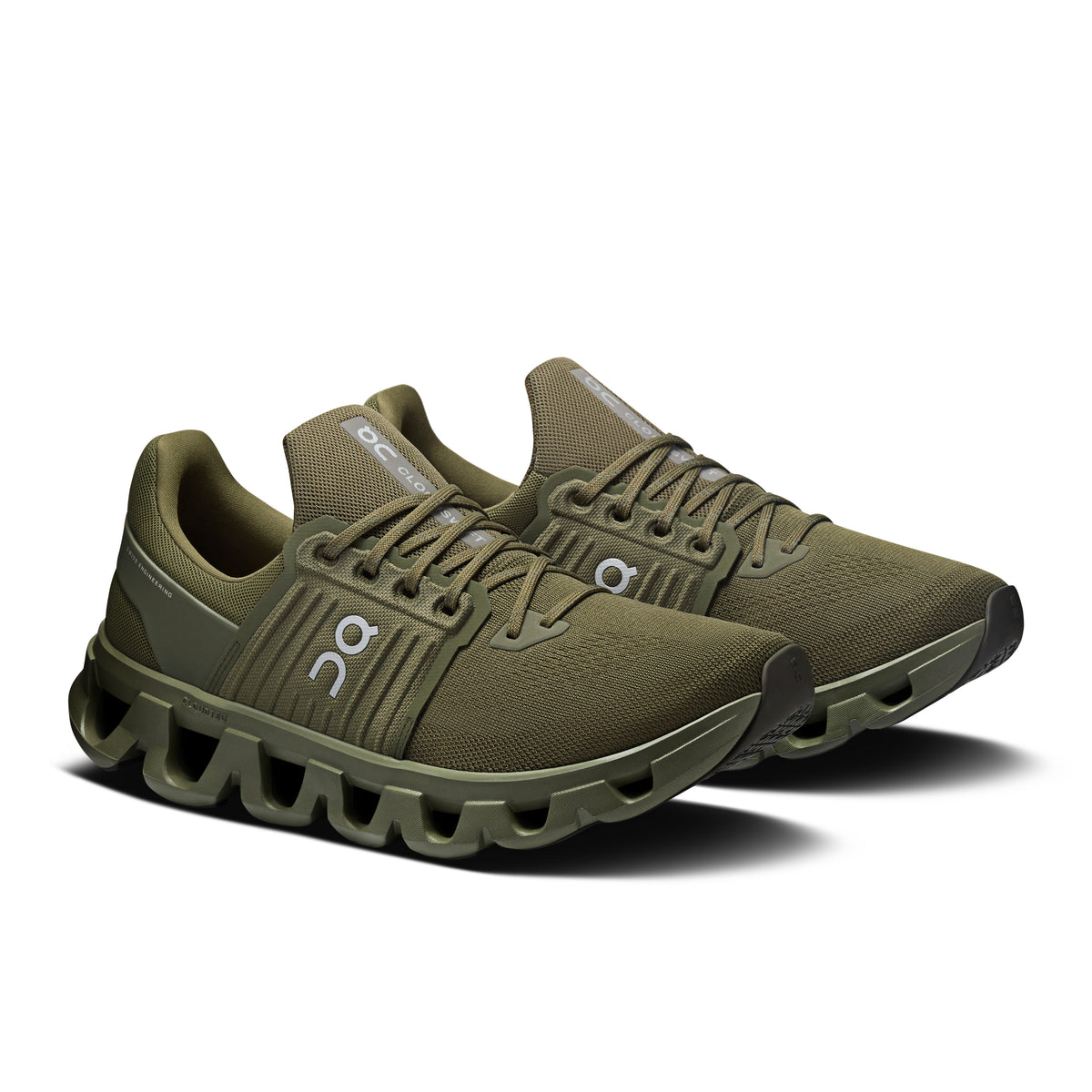 On Cloudswift 4 AD - Men's in Olive / Thorn - view 6