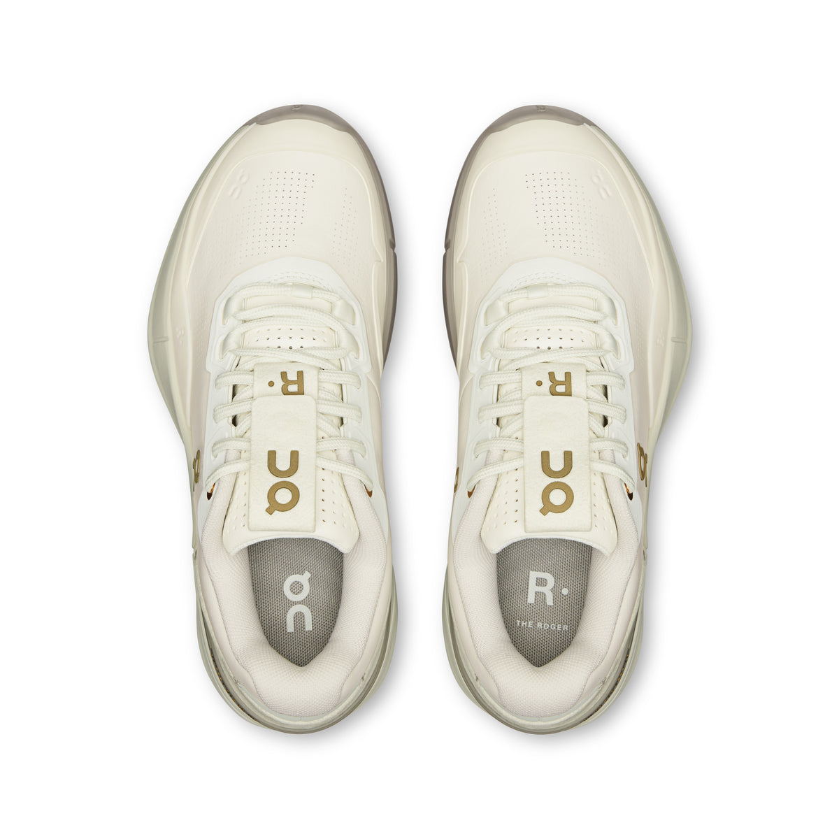 On THE ROGER Pro Ace - Women's in Ivory / Fog - view 2