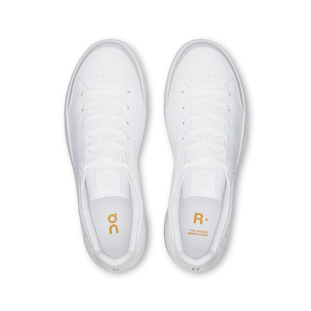 On THE ROGER Centre Court - Men's in White / White - view 2