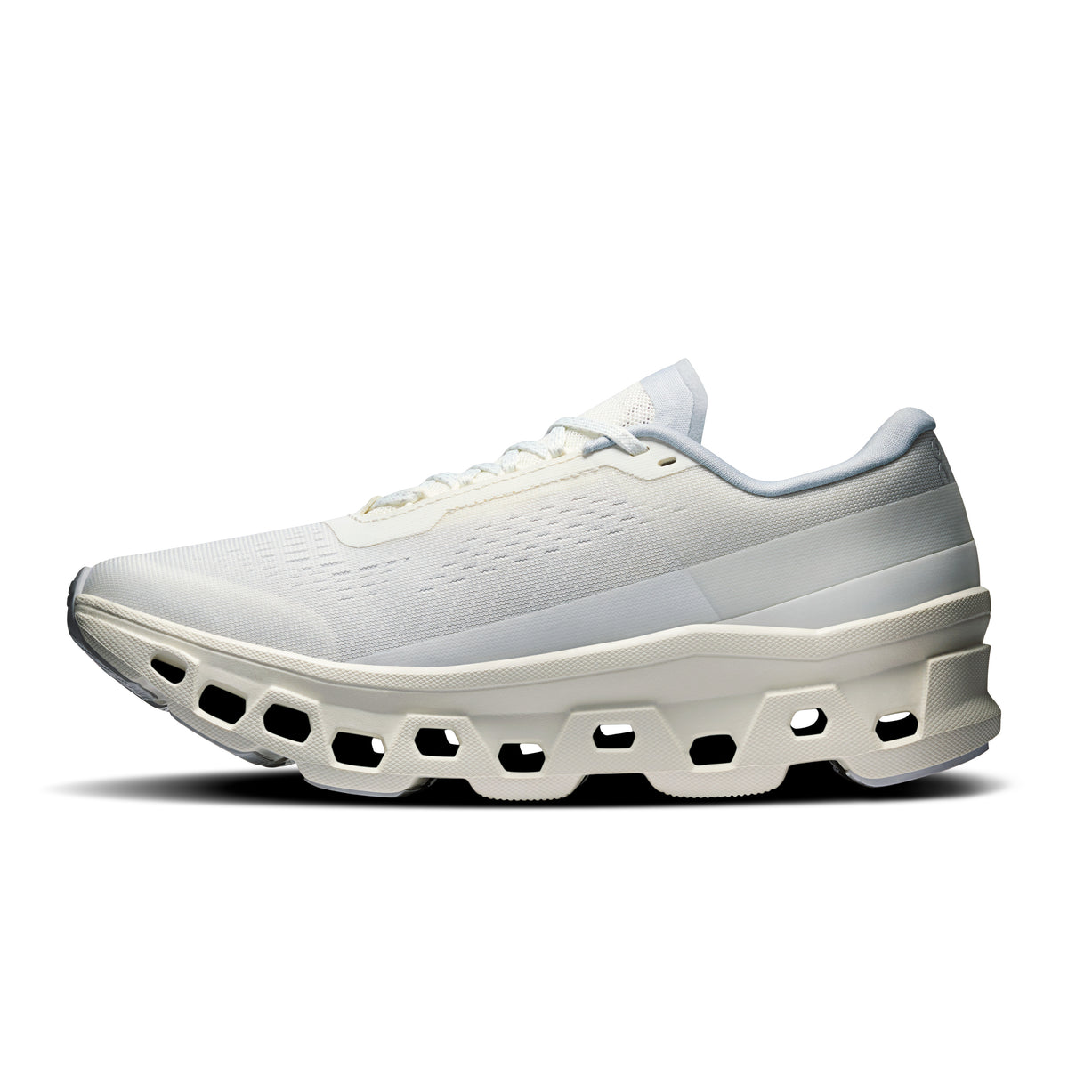 On Cloudmonster 1 - Women's - Limited Edition Ash / Sunstone in Ivory / Glacier - view 4