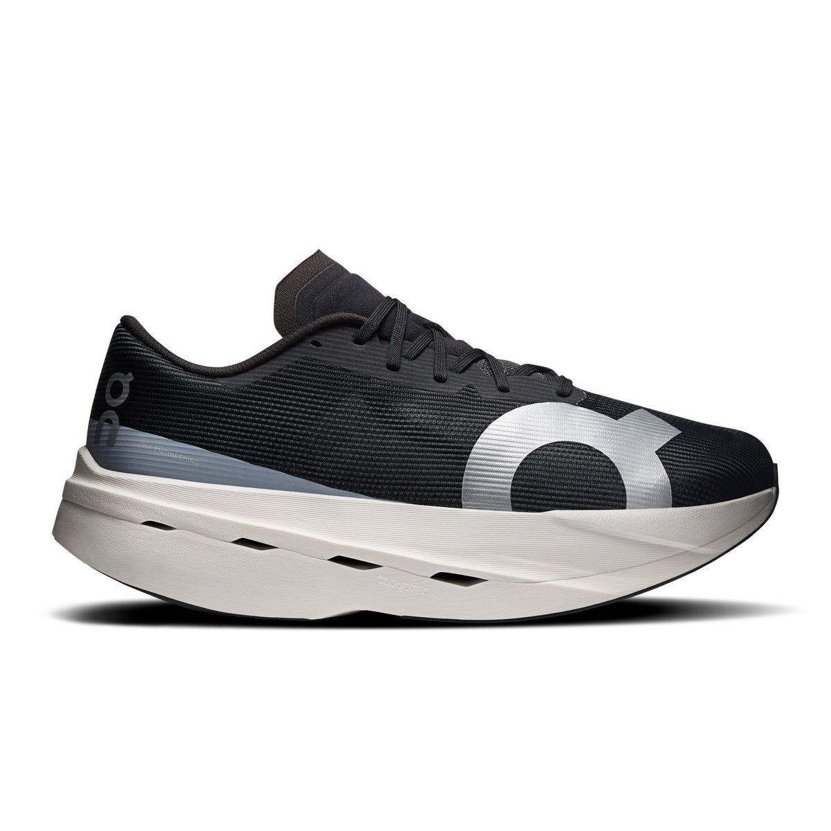 On Cloudboom Volt - Men's in White / Black - primary view