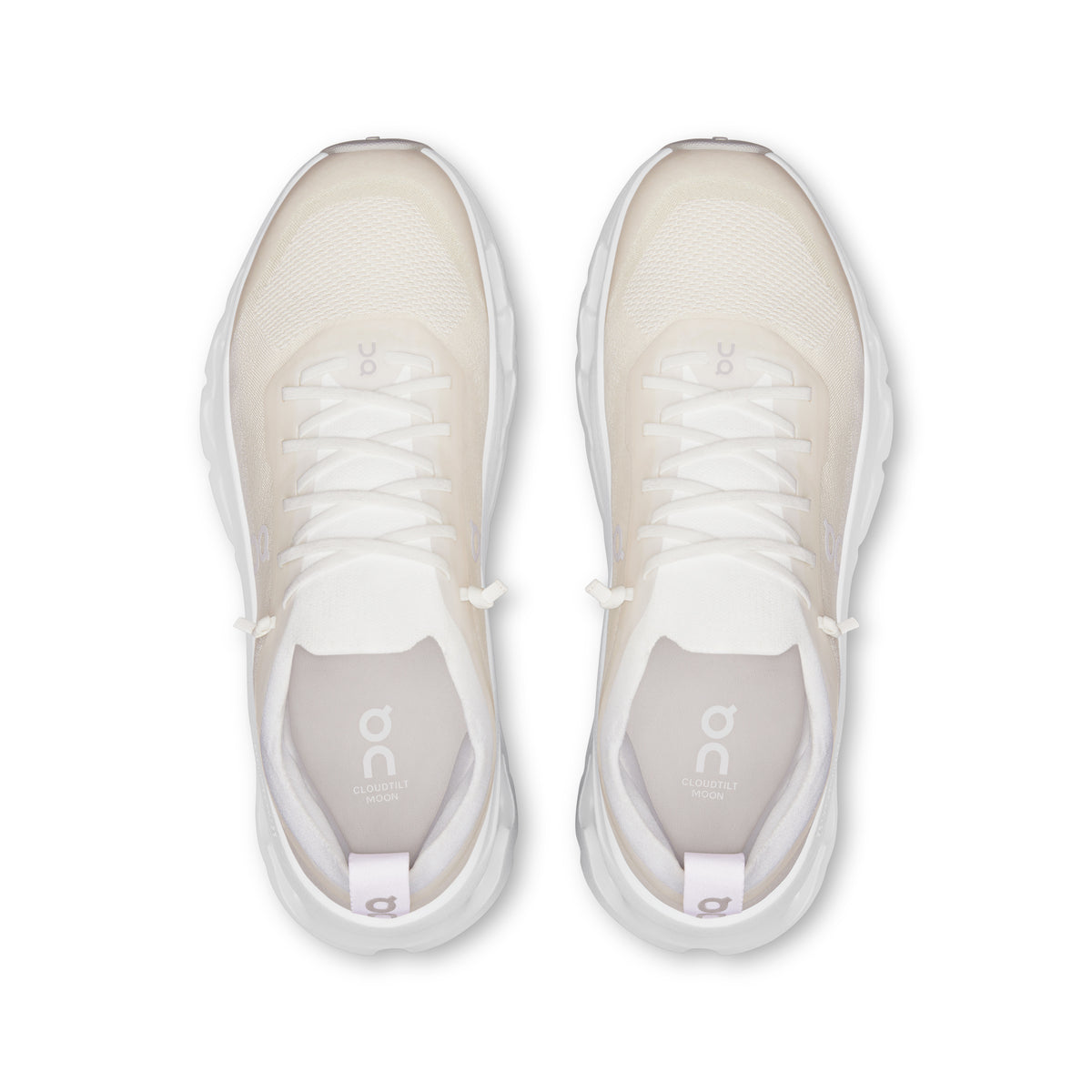 On Cloudtilt Moon - Women's in White / Frost - view 2