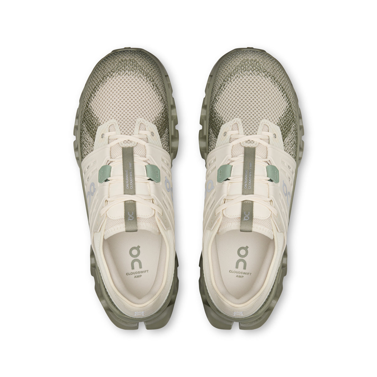 On Cloudswift Amp - Men's in Grain / Olive - view 2