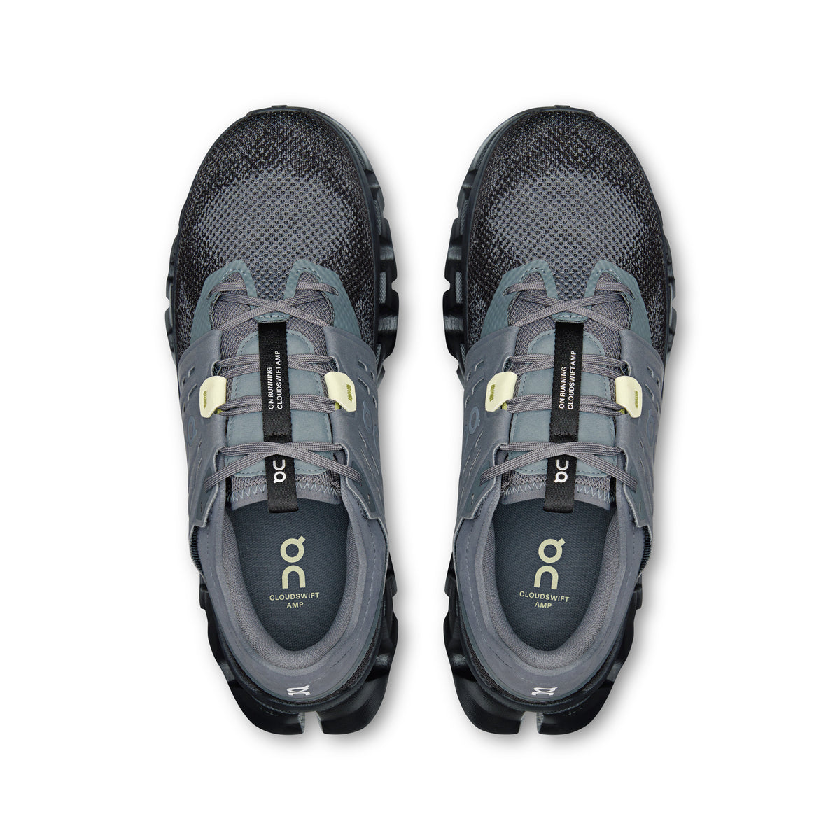 On Cloudswift Amp - Men's in Stone / Black - view 2