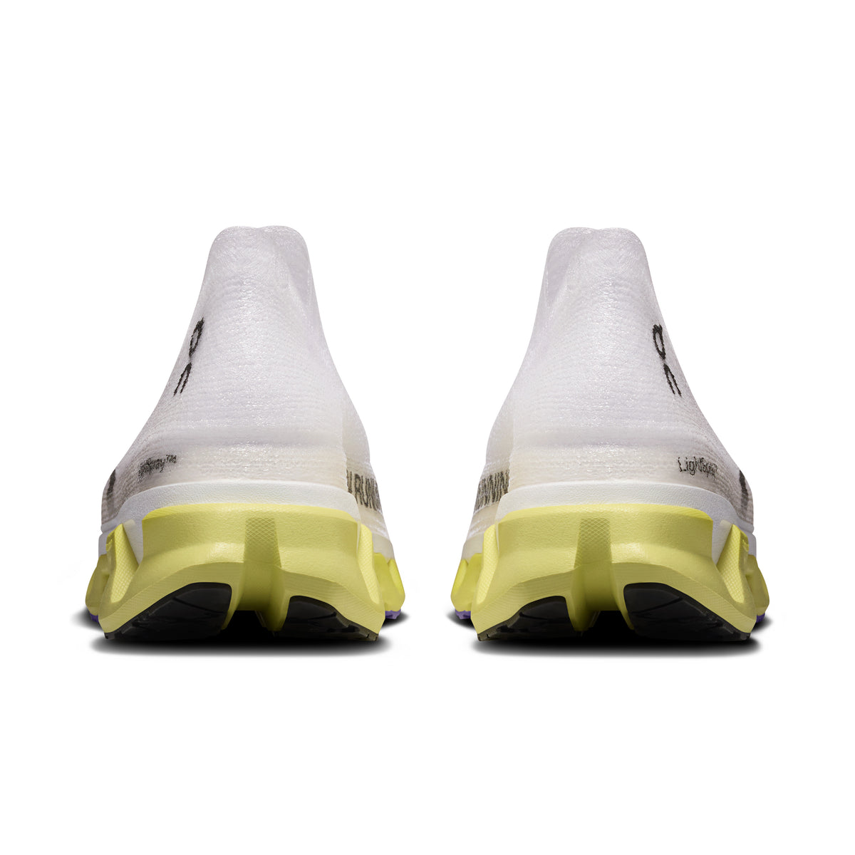 On LightSpray Cloudmonster 3 Hyper - Unisex in Limelight / Bloom - view 5