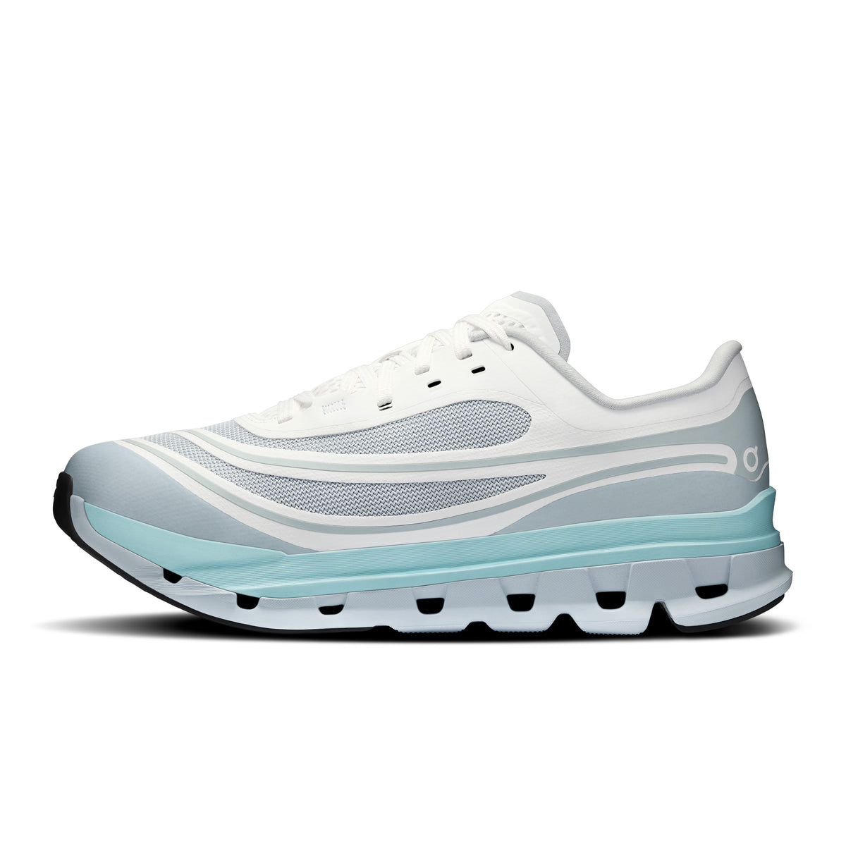 On Cloudflow 5 AD - Men's in Hail / White - view 4