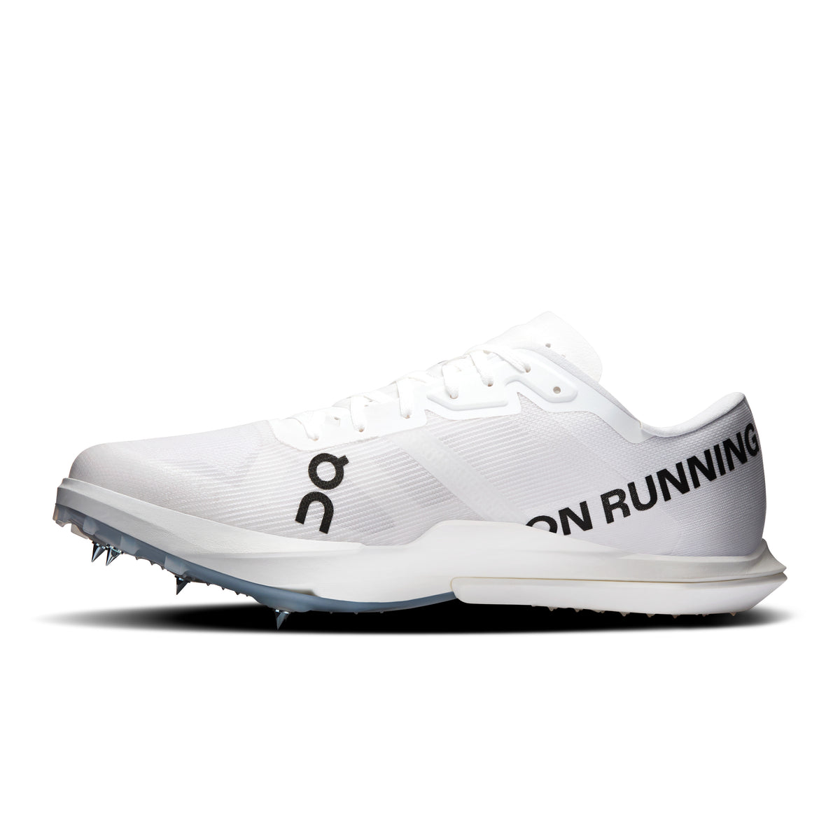 On Cloudspike Amplius 2 - Men's in White / Frost - view 4