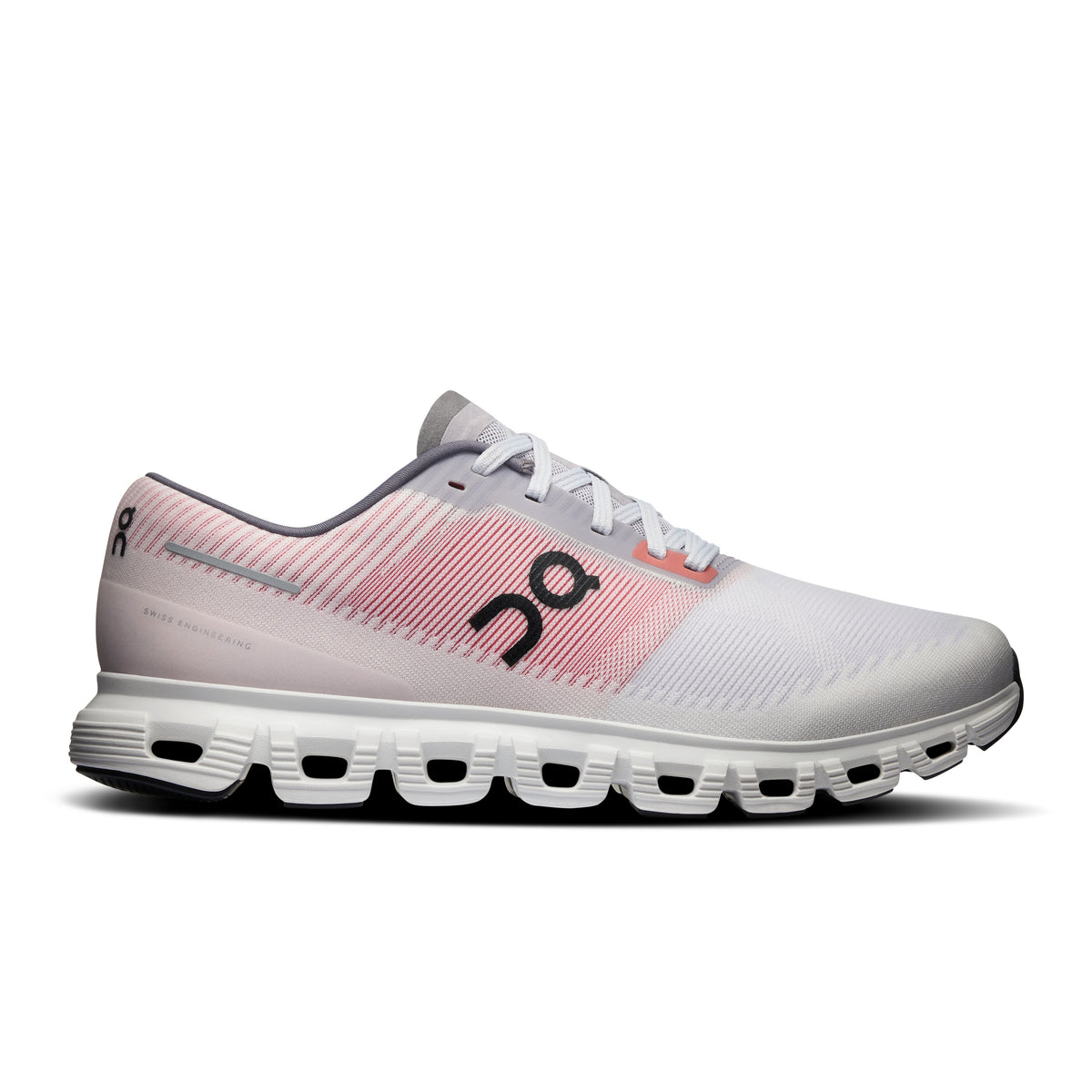 On Cloud 6 Push - Men's in Lavender / Red - primary view