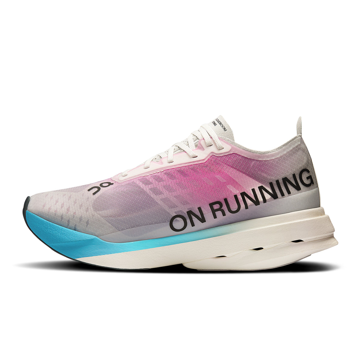On Cloudboom Strike - Women's in White / Horizon - view 4