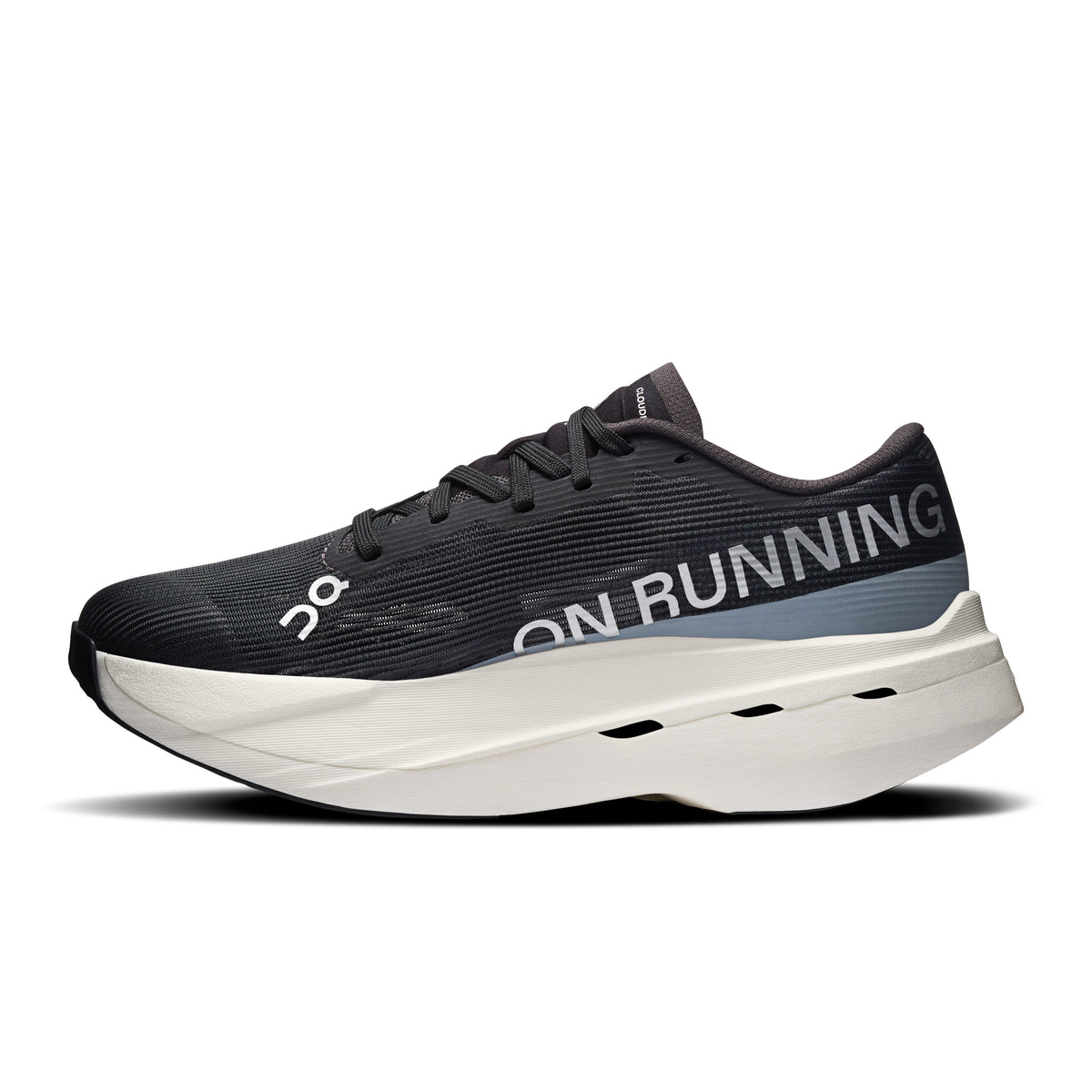 On Cloudboom Volt - Women's in White / Black - view 4