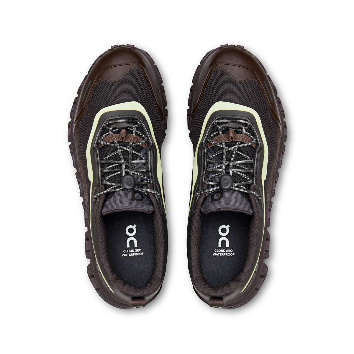 On Cloud 6 Geo Waterproof - Women's in Black / Lima - view 2