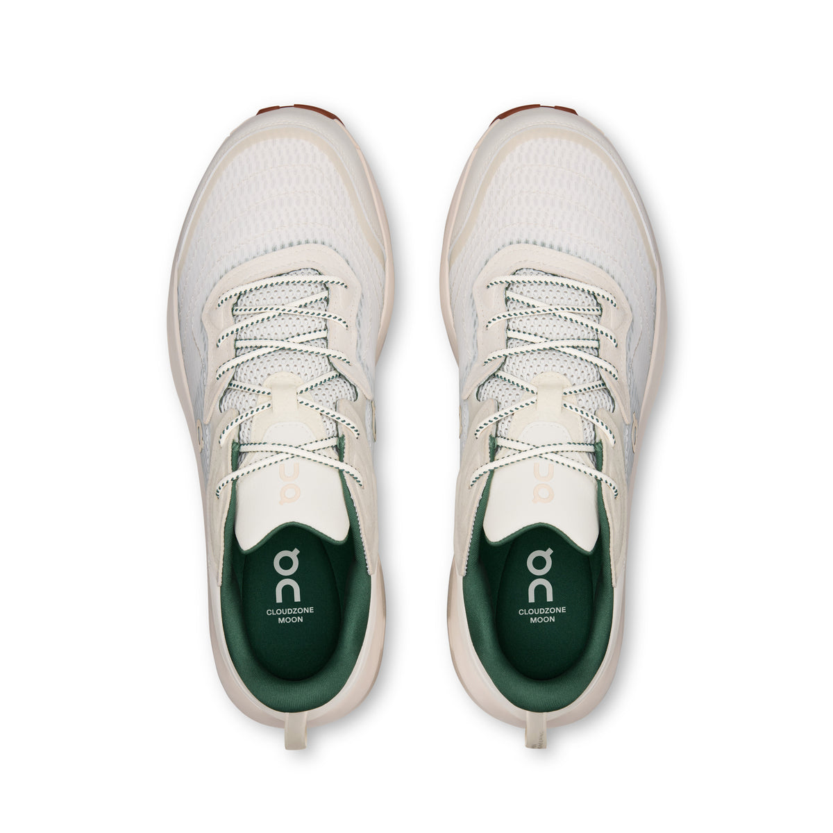 On Cloudzone Moon - Men's in Ivory / Holly - view 2