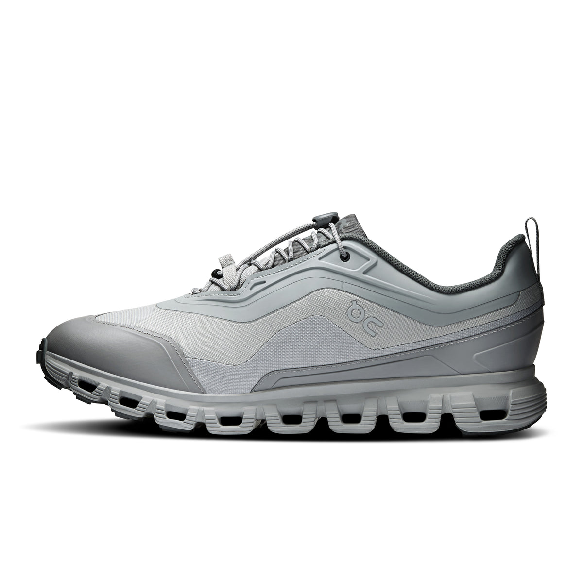On Cloud 6 Geo Waterproof - Men's in Alloy / Alloy - view 4