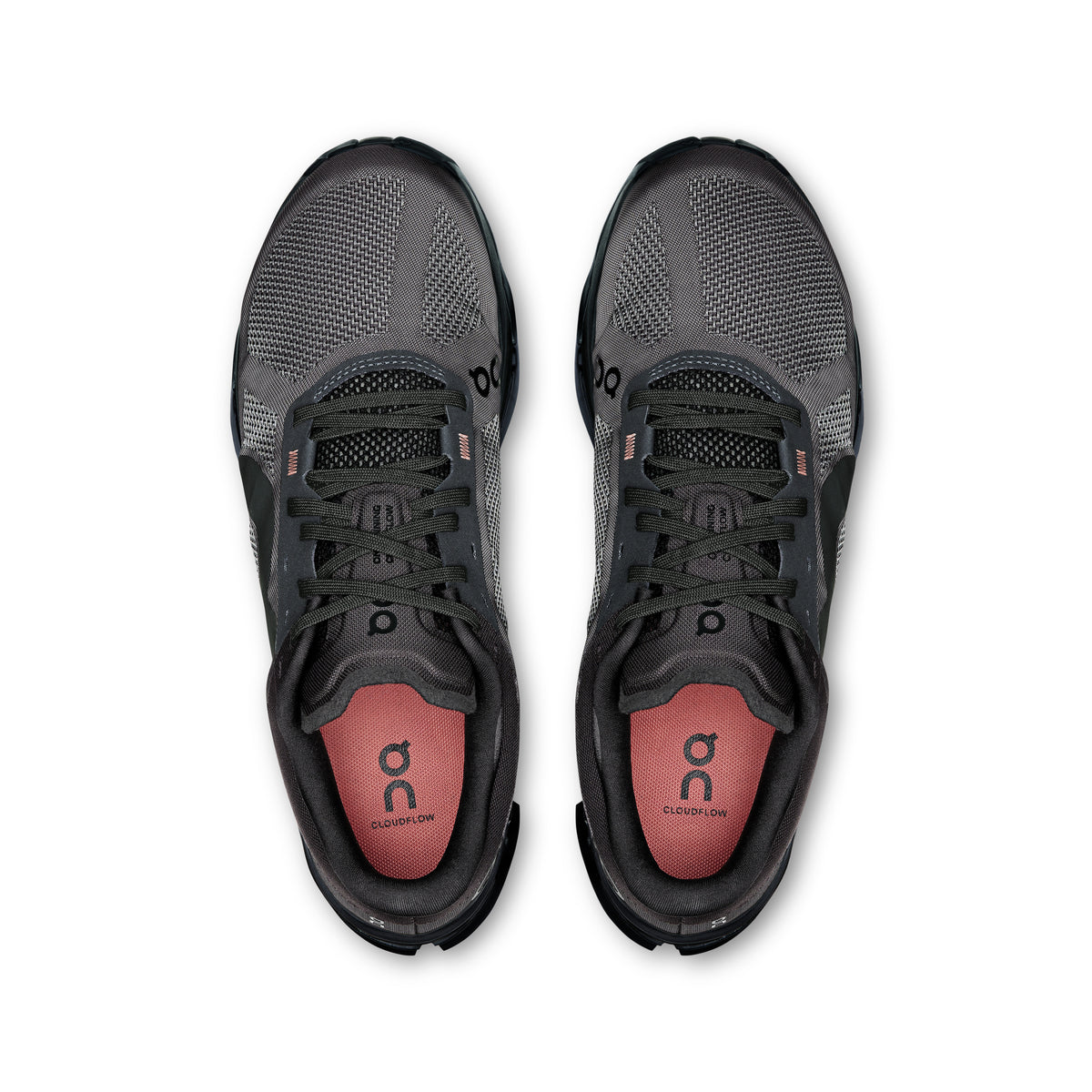 On Cloudflow 5 - Men's in Black / Black - view 2