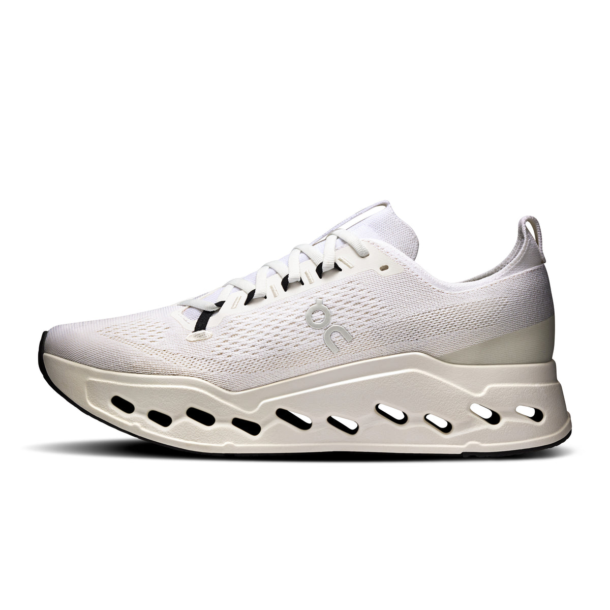 On Cloudsurfer Max Wide - Men's in White / White - view 4