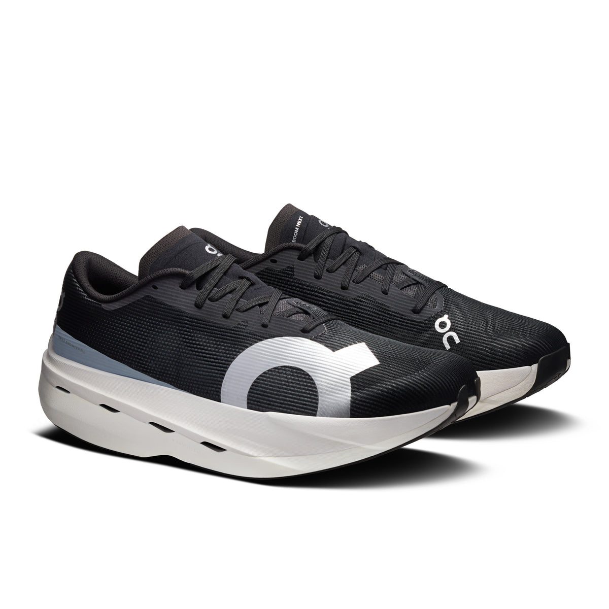 On Cloudboom Volt - Men's in White / Black - view 6