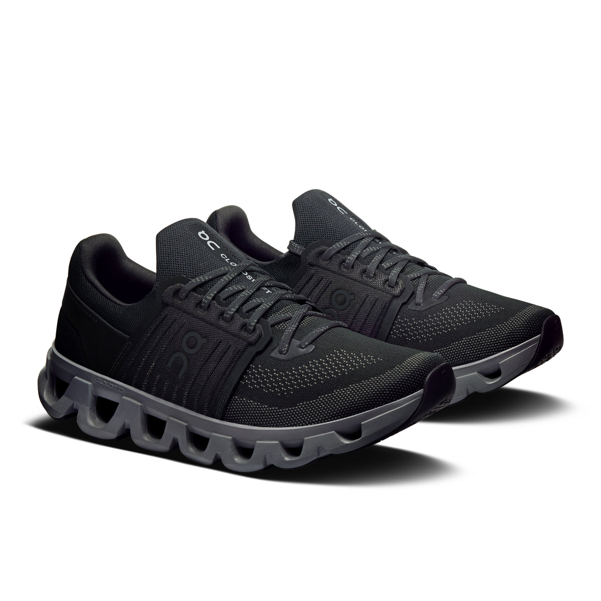 On Cloudswift 4 AD - Men's in Black / Rock - view 6