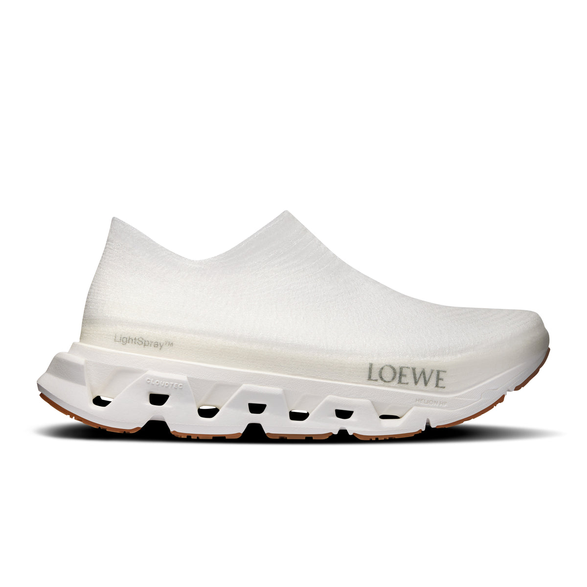 On LightSpray Cloudmonster LOEWE - Unisex in White - primary view