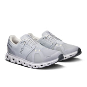 On Cloud 6 Wide - Men's in Glacier / White - view 6