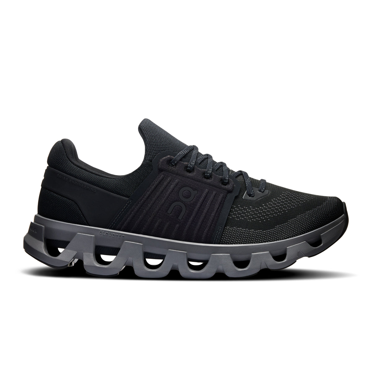 On Cloudswift 4 AD - Men's in Black / Rock - primary view