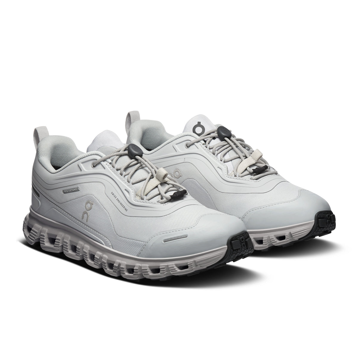 On Cloud 6 Geo Waterproof - Women's in Wolf / Wolf - view 6