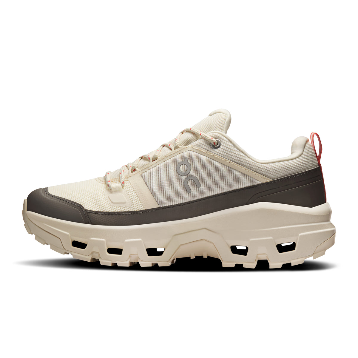 On Cloudrock Low Waterproof - Women's in Ivory / Ivory - view 4