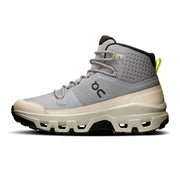 On Cloudrock Mid Waterproof - Women's in Alloy / Ice - view 4
