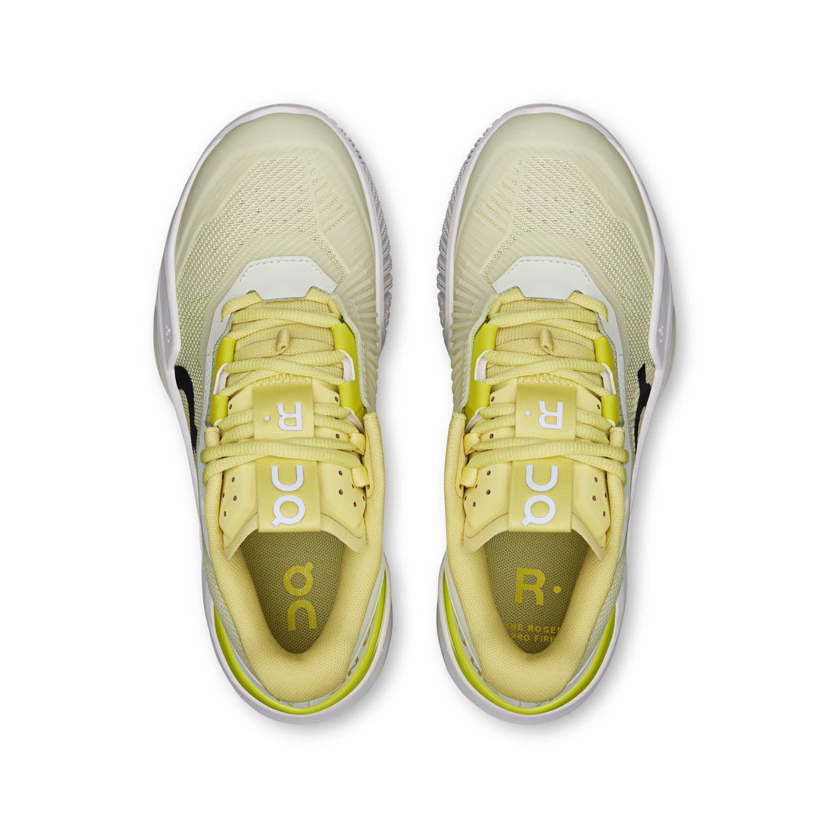 On THE ROGER Pro Fire - Women's in Linen / Lime - view 2