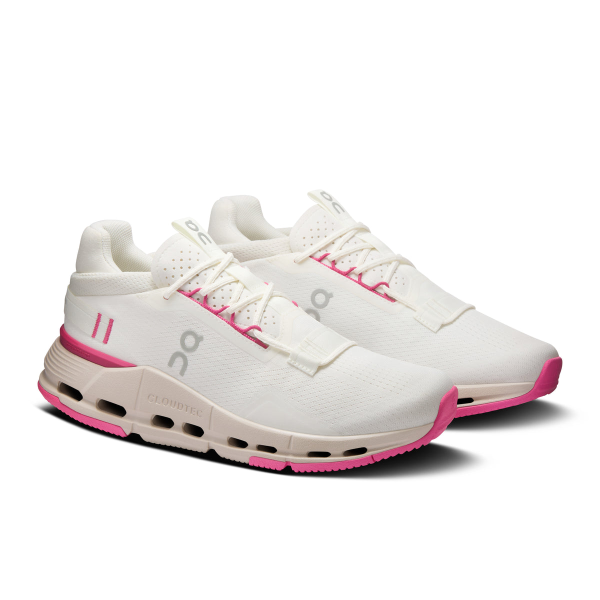 On Cloudnova 2 - Women's in Ivory / Pink - view 6