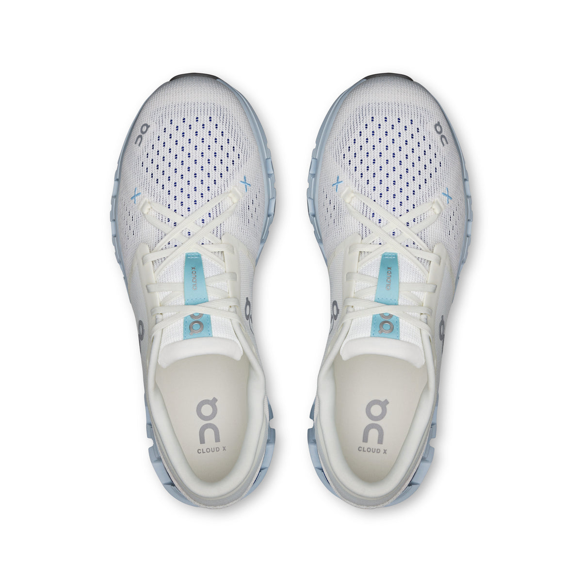 On Cloud X 4 - Men's - Limited Edition White / Arctic in White / Arctic - view 2